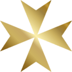 Maltese Cross of HR Motorbike Hearse Service